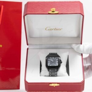 Cartier Santos de Cartier Acero Negro