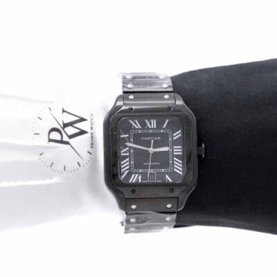 Cartier Santos de Cartier Acero Negro