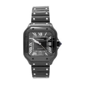 Cartier Santos de Cartier Acero Negro