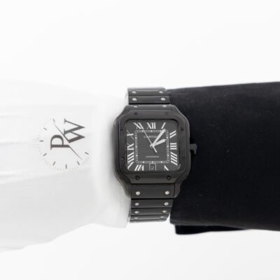 Cartier Santos de Cartier Acero Negro