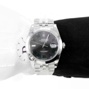 Rolex Suizo Datejust Wimbledon Acero, Bisel Liso