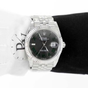 Rolex Suizo Datejust Wimbledon Acero, Bisel Estriado