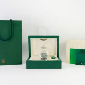 Rolex Suizo Datejust Mofit Verde Acero