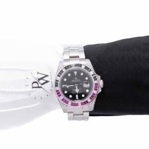 Rolex Submariner Adiamantado Rosa