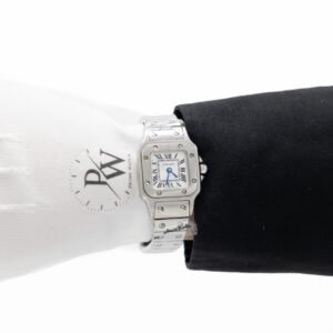 Cartier Santos Galbée Acero Sin Fechador