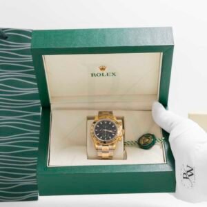 Rolex Cosmograph Daytona Dorado Caratula Negra