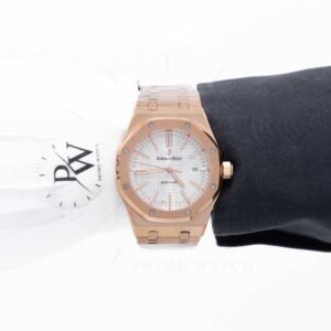 Audemars Piguet Royal Oak Oro Rosa Caratula Blanca