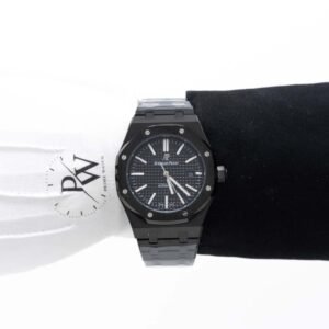 Audemars Piguet Royal Oak Acero Negro Caratula Negra