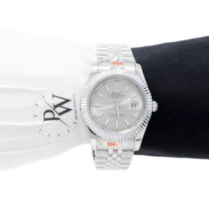 Rolex Datejust Acero Caratula Gris Claro
