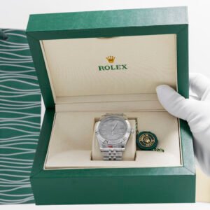 Rolex Datejust Acero Caratula Gris Claro