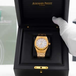 Audemars Piguet Royal Oak Dorado Caratula Blanca