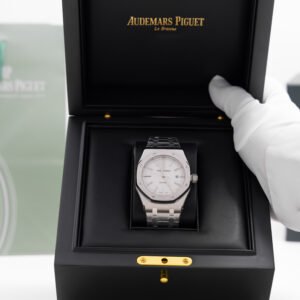 Audemars Piguet Royal Oak Acero Caratula Blanca.