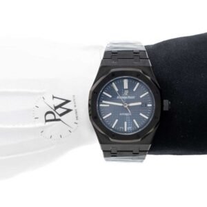 Audemars Piguet Royal Oak Negro Caratula Azul.