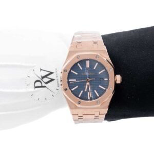 Audemars Piguet Royal Oak Oro Rosa Caratula Azul