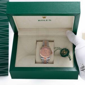 Rolex Lady Datejust Acero Dorado Caratula Rosa