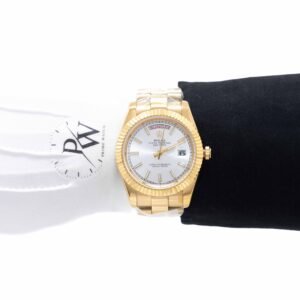 Rolex Day Date Dorado Caratula Blanca