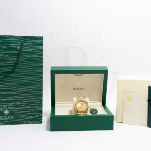 Rolex Day Date Dorado Caratula Dorada Numeros Romanos