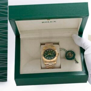 Rolex Day Date Dorado Caratula Verde