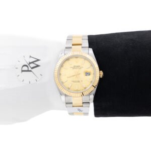 Rolex Datejust Bitono Cara Dorada