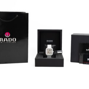 Rado True Square Automatic Open Heart Blanco Arcoíris