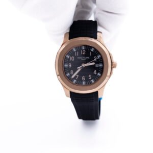 Patek Philippe Aquanaut Oro Rosa Cara Negra