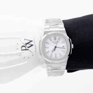 Patek Philippe Nautilus Acero Cara Blanca