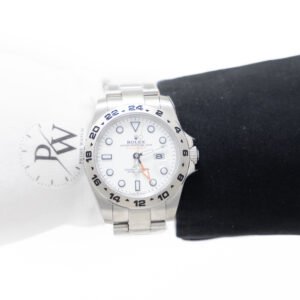Rolex Explorer II Acero Caratula Blanca
