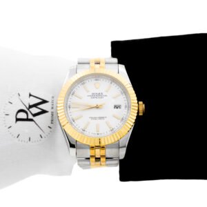 Rolex Datejust Bitono Cara Blanca
