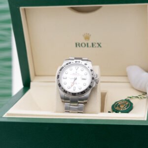 Rolex Explorer II Acero Caratula Blanca