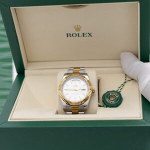 Rolex Day Date Bitono Cara Blanca