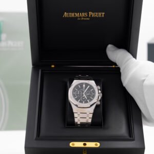 Audemars Piguet Royal Oak Chronograph Acero Caratula Negra