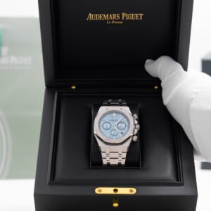 Audemars Piguet Royal Oak Chronograph Acero Caratula Azul Claro