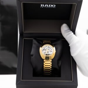Rado DiaStar Dorado Skeleton Blanco