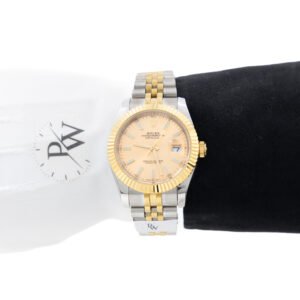 Rolex Datejust Bitono Cara Light Gold