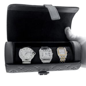 Estuche para 3 relojes Louis Vuitton