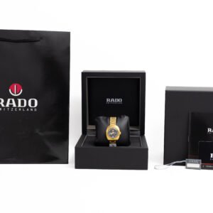 Rado DiaStar Tungsteno 30mm Centro Negro Adiamantado